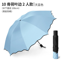 Automatic umbrella d customized printable logo dual-purpose female sun folding umbrella for customized printing ceremony advertising