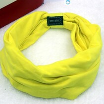 Korean hair band Cute Sports yoga face washing month windproof headgear elastic Lady headband hairband wide edge headband