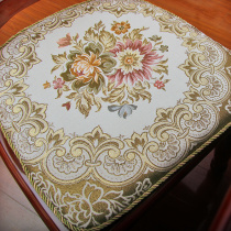 St. Meiqi high-end European style dining chair cushion thickened cushion cover can be set as American four-season universal dining room solid wood cushion