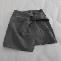 Academy Wind - Tide ~ Factory womens wear high waist skirt and half - body skirt new A - word skirt suit