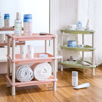  DX kitchen shelf storage rack Desktop storage rack Small items storage kitchen seasoning rack Plastic rack can be superimposed