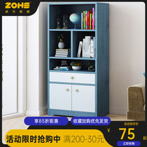 Bookcase Simple modern multi-layer floor rack locker student home living room economical storage shelf
