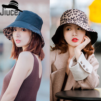 BAO WEN double-sided fisherman hat 2020 Summer new versatile foldable sun hat female Korean flat top edge