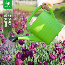 Wo Shi gardening large-capacity 8L planting flowers and vegetables multi-meat potted pot watering kettle sprinkling pot watering pot