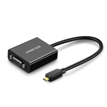 Green Union Micromini Memes HDMI to VGA Line HD Converter Head Small mouth HDMI connected projector