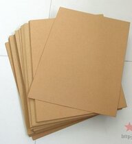 A4 Kraft paper 80g cowhide A4 paper 100 a pack of sealing paper wrapping paper cowhide printing paper