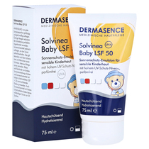 Spot German Dermasence Beirou broad-spectrum childrens baby sunscreen SPF50 refreshing without rubbing mud 75ml
