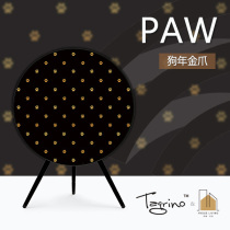 Tegrino European handmade A9 sound mask transparent cloth Animal series Dog year golden claw