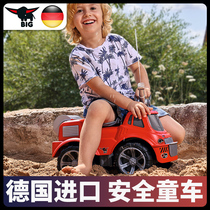 BIG German imported large fire truck toy car boy children car engineering vehicle sprinkler
