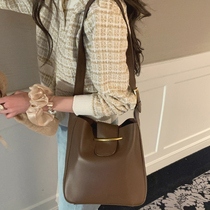 moocobling Korea 21 spring new Korean version simple pure color large-capacity casual single shoulder bag
