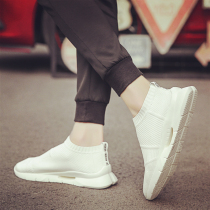 Hong Kong Chauffins Mens shoes 2022 Summer new Canvas Sports Casual Tennis Shoes A foot pedal sloth Little white shoes