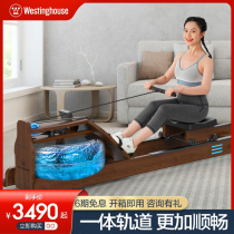 West room smart boating machine home fitness water blocks small boatinger can fold indoor sound-bounding equipment pumping machine