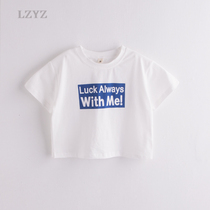 LZYZ Kids Boys T-Shirt Short Sleeves Thin Summer Wear Baby Half Sleeve Tops Summer Boys T-Shirts