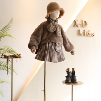 Do not return do not change 2019 winter clothes Korean girls taste careful machine embroidery half high collar wide version of lamb velvet sweater