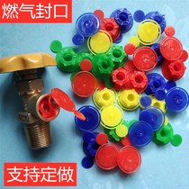 Liquefied gas cylinder Plastic security plug Sealing plug Bottle stopper Gas cylinder gas tank bottle angle valve sealing film sealing plug