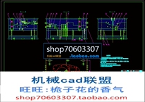 Songhua P-L Type Van Combined Meter Hood Single Type Cavity Injection Mold Design CAD Drawings And Notes