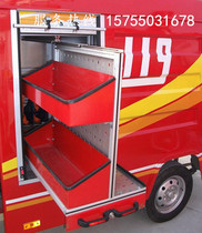 Fire truck Li Tuo fire truck drawer customized by size and reliable quality factory direct fire truck accessories