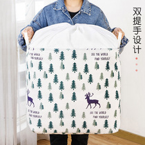 Cashier bag Quilt Big Number Kindergarten Dress Cotton Quilted Bag Clothing Clothes Bag Home Moving Packing Bag