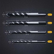 Multi-function electric drill Tile ceramic glass concrete Cement wall flashlight drill Triangle alloy twist drill