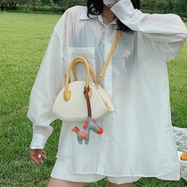 Small bag women bag 2020 Summer new Tide unique design Net red small bag sweet and lovely shoulder shoulder bag