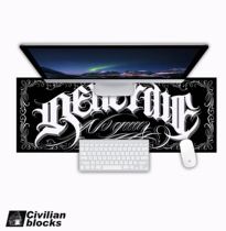  West Coast Chicano old school flower body word hardcore gangsta mouse pad