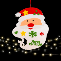 Hua Chi Christmas Snowman Non-woven Pendant Shopping Mall Living Room Office Christmas Scene Pendant Ornaments