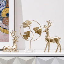 Nordic light luxury ornaments Home decorations Creative living room TV wine cabinet Office desktop entrance Housewarming gift
