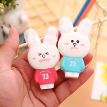 Deli correction tape eraser Affordable rabbit primary school students with junior high school students with personality cute girl Korea creative multi-function correction tape large capacity student stationery wholesale