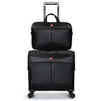 SWISSGEAR trolley case 16 inch captains box Male and female business boarding box Business travel suitcase Hand luggage