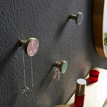 Free Punch Hook Powerful Viscose Cloak Hood Hook Toilet Door Rear Genguan Bedroom Wall-mounted Wall Bathroom Hanger