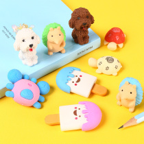 Mini bag eraser Primary School students wipe clean creative cartoon cute children like leather stationery prize wholesale