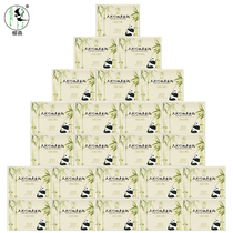 Willow natural color bamboo pulp pumping paper Home Extraction style Napkins 24 Packs 3-level towels Hand Paper Mother-to-Child Available