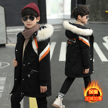 Boys  cotton clothes 2020 new winter clothes middle and large childrens Korean winter quilted jacket childrens thickened down cotton clothes jacket tide