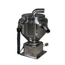 Lixinte vacuum suction machine hopper stainless steel 6L 50L drop dryer feeder storage barrel