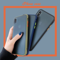 Crash frosted applicable 11pro Apple x mobile phone shell iPhone7 xs max xr silicone iPhonex 8plus tide card net red promax full