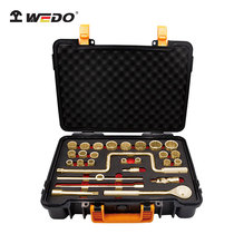 WEDO dimension AL101I aluminum bronze explosion-proof 1 2 square 28-piece sleeve set custom