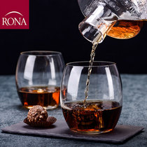 Czech imported Rona whiskey glass crystal glass water glass glass transparent household wine whiskey Cup
