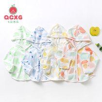 Seven-color watermelon baby sunscreen Summer slim fit Children summer clothes Air Conditioning Suit Jacket Baby Jacket Pure Cotton Cardiovert