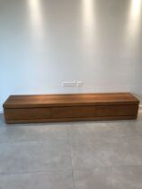 Myanmar Teak Nordic style TV cabinet Japanese style TV cabinet Solid wood TV cabinet