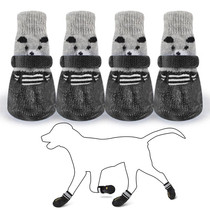 Pet dog waterproof socks foot cover dirty small dog anti-wear non-slip indoor shoe cover breathable not easy to fall off