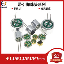 Microphone 6*5 6*2 2 9*7 4*1 5mm Microphone Capacitive Electret Microphone Pickup Microphone