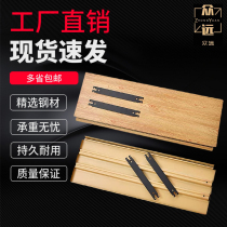 Supermarket new angle steel shelves Rack Wood Grain Grey White Plus Layer Laminate Light Box Ground Cabinet Hook Link