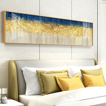 Master bedroom HeadBed background wall hanging painting living room room bedroom decoration painting Nordic simple light luxury atmospheric oil painting mural