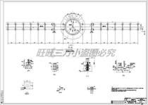 Jiangsu a 120 m high reinforced concrete chimney structure construction cad drawings building structure cad drawings dwg