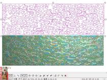 Xiangyun full cloud bottom pattern screen horizontal puzzle jdp relief map jdp relief map grayscale wood carving picture computer carving