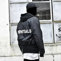 fg essentials fog fear of god double line high street letter jacket bomber cotton jacket