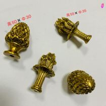 Handmade new copper hardware decorative pieces European French British modern chair furniture cabinet Golden accessories