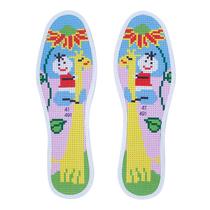 - Cross stitch insole hand embroidery embroidery printing and dyeing pure cotton thickened to send their own semi-finished men and women wedding new needle