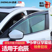 Suitable for Dongfeng Qichen d60 rain eyebrow window rain shield r50 t70 t90 rain shield t60 d50 rain strip