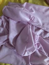 Pulsar sand therapy bed special sand moxibustion sand bath clothing factory direct sales four-piece hooded shoes White pink